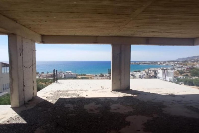 Makry Gialos Freistehendes, unfertiges Haus mit herrlichem Meerblick in einem schönen Resort - Rohbau Haus kaufen